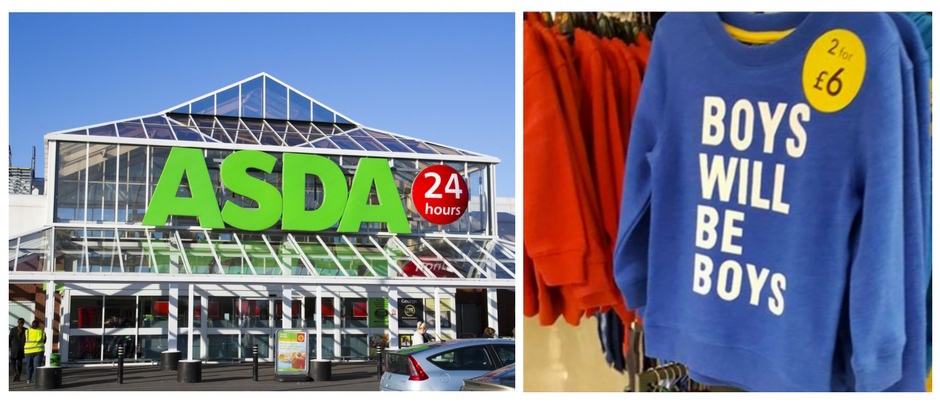 Mother Accuses Asda Of Selling Sexist Clothing