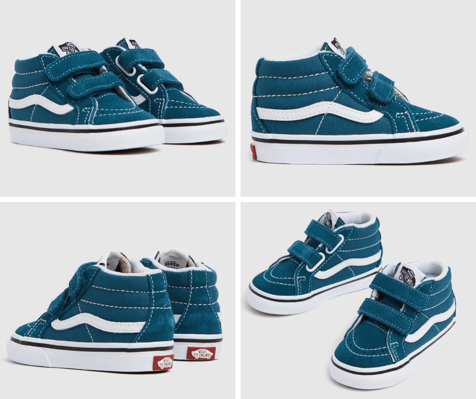 Vans Blue sk8-mid Trainers