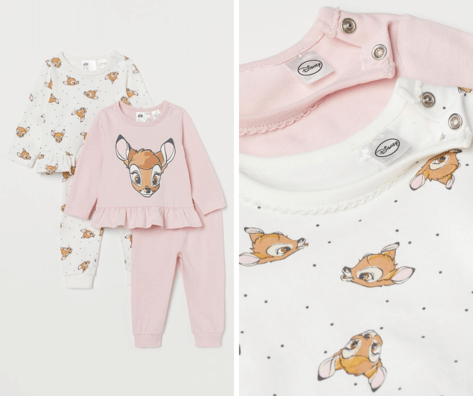 bambi 2 pack pjs