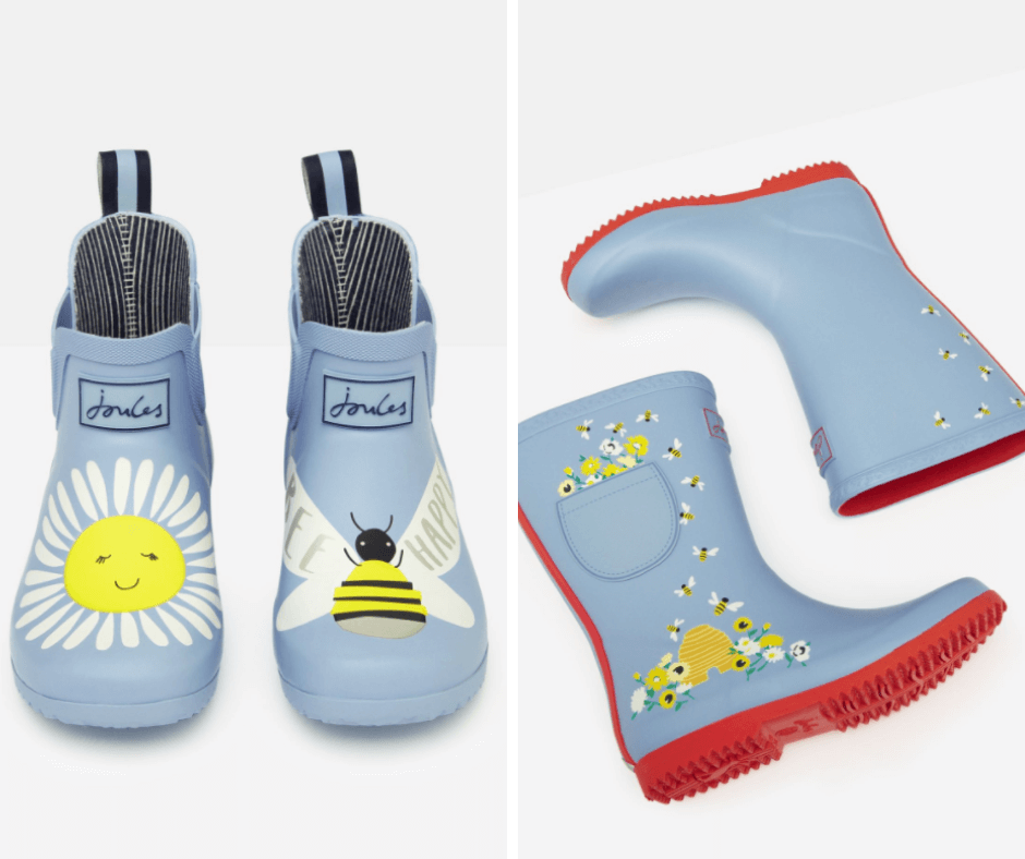 bee wellies