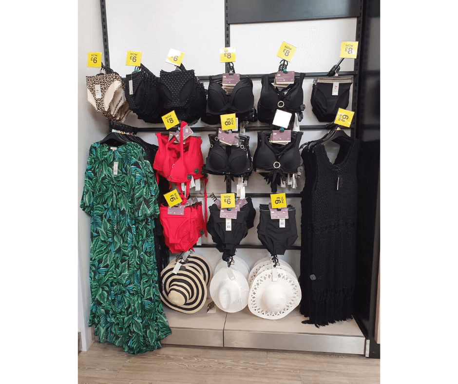 The Women's Swimsuit Collection In Tesco Is Shopping Bump