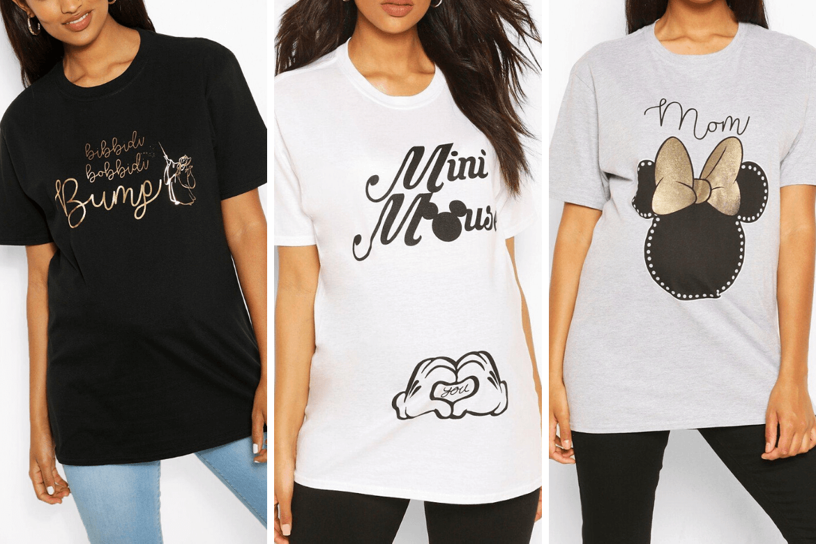 Have you seen these Disney Maternity T-shirts?!