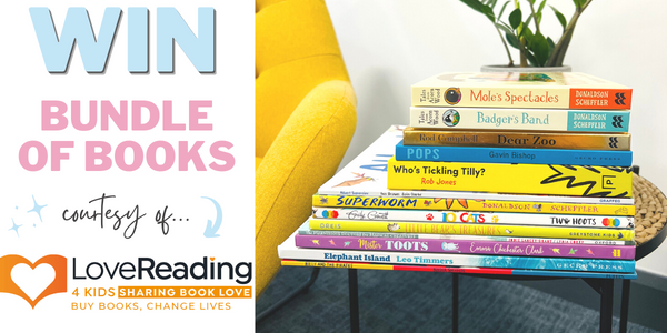 *NOW CLOSED* Win a Bundle of Books Courtesy of LoveReading4Kids