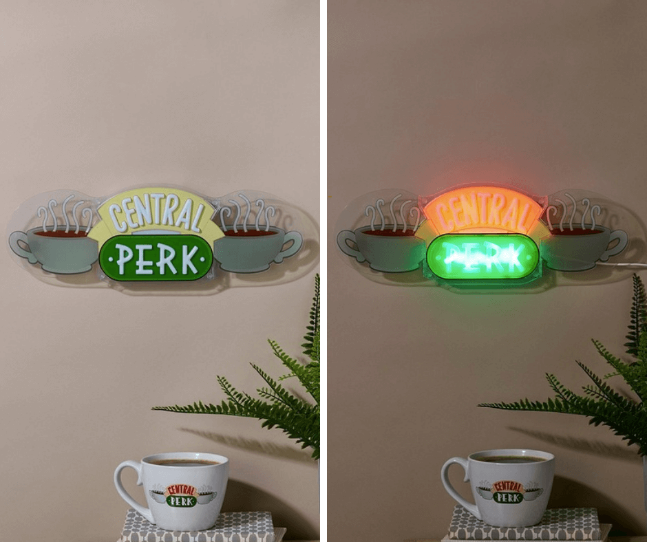 central perk neon light
