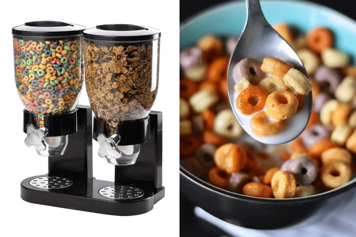 How Cool is this Cereal Dispenser?