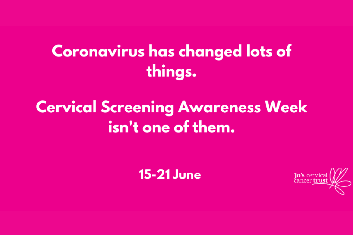 Cervical Screening Awareness Week - Smear Tests During the Pandemic