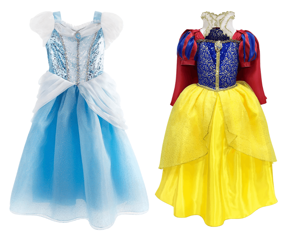cinderella and snow white costumes