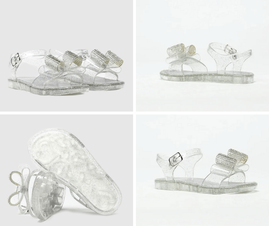 clear lelli kelly sandals