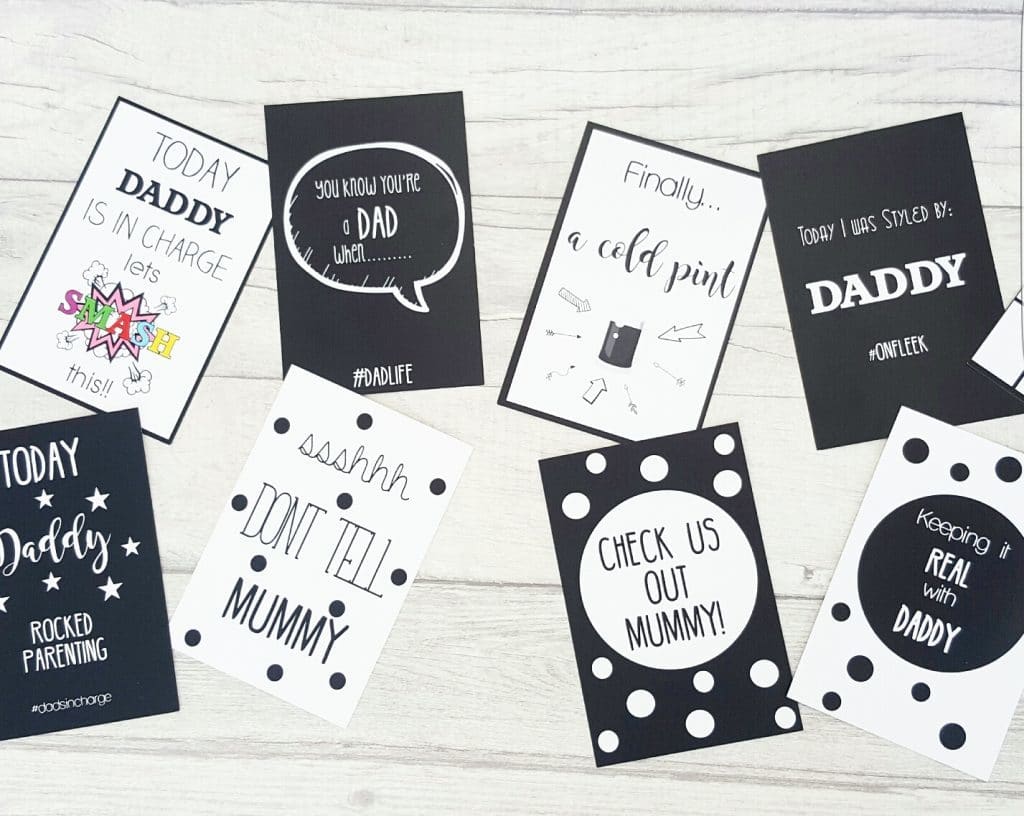 WIN Mummy & Daddy Milestone Cards