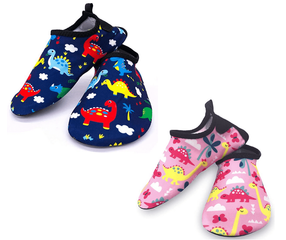 dinosaur swim shoes