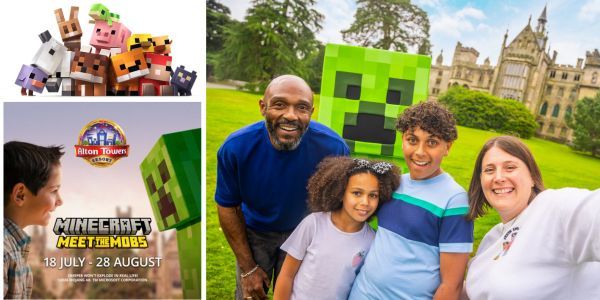 Everything You Need to Know: Minecraft Meet the Mobs Coming to Alton Towers Resort 
