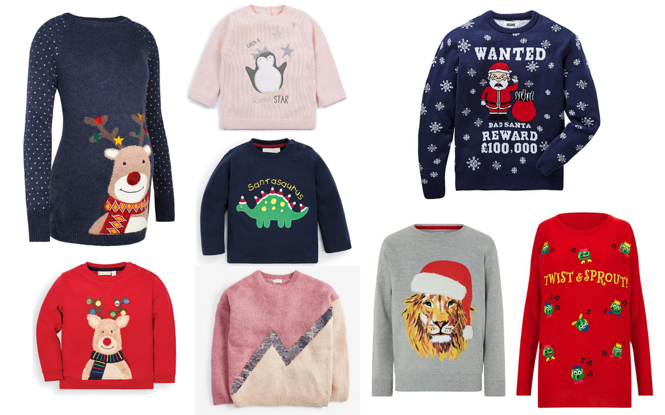Crackin' Christmas Jumpers for the whole Family