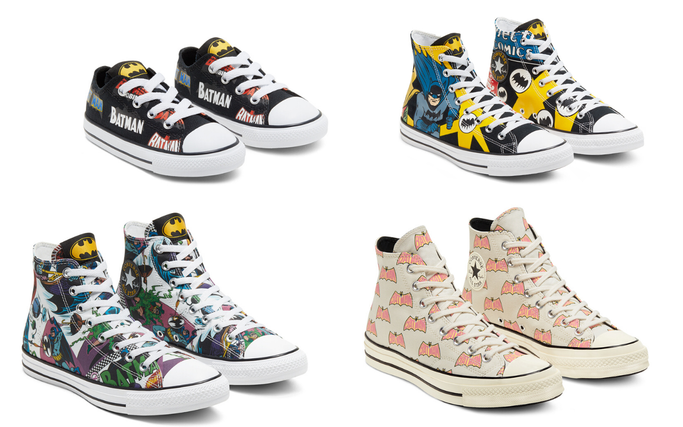 Matching Batman Converse for Your Heroes!