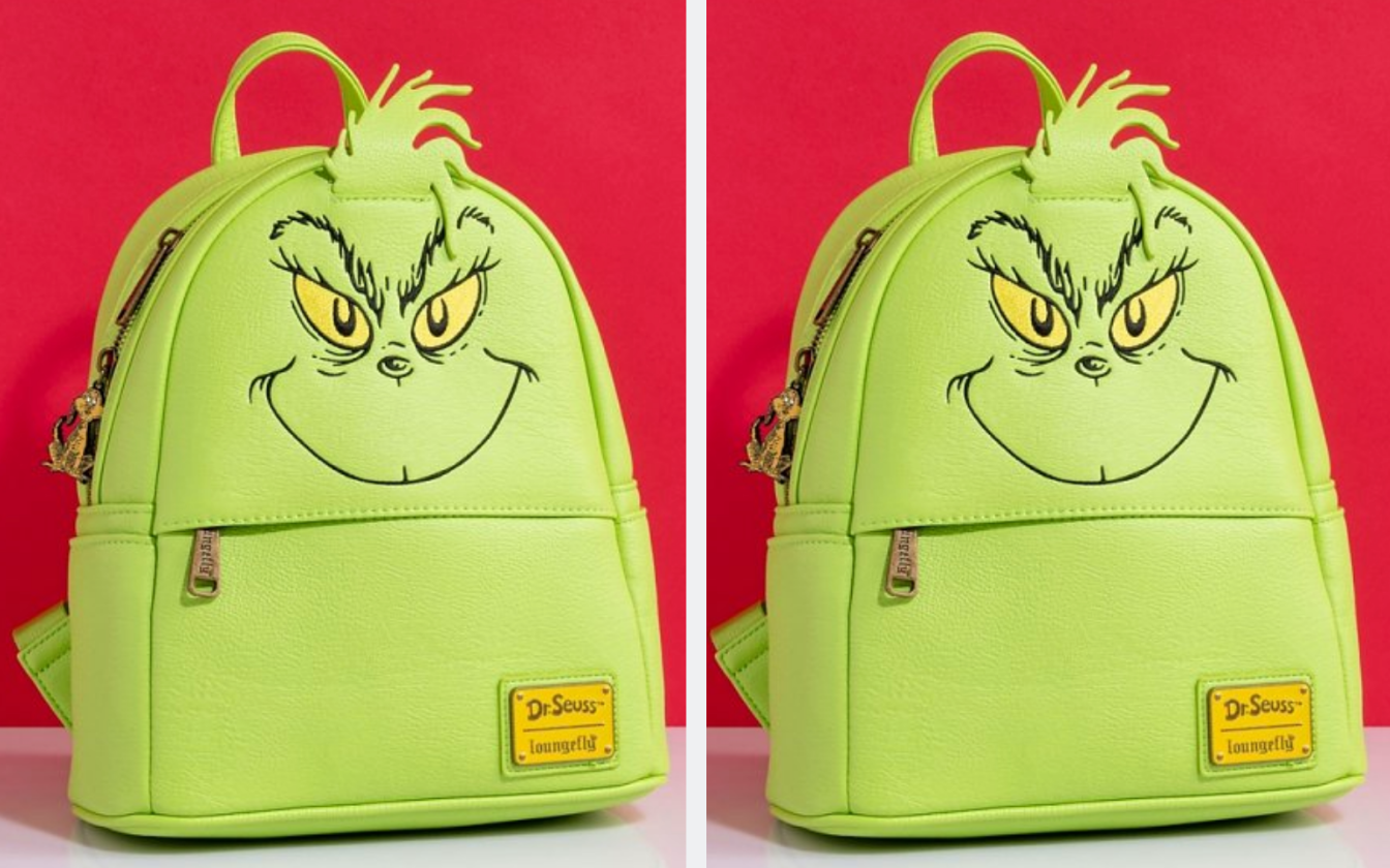 This Grinch Backpack Will Steal the Show this Christmas!