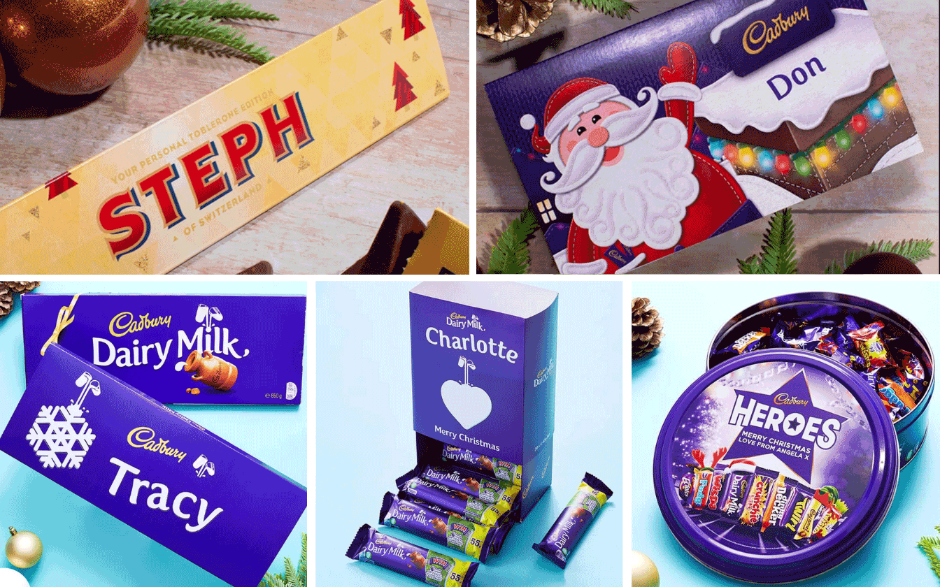 Check Out These Delicious Personalised Cadbury Gifts!