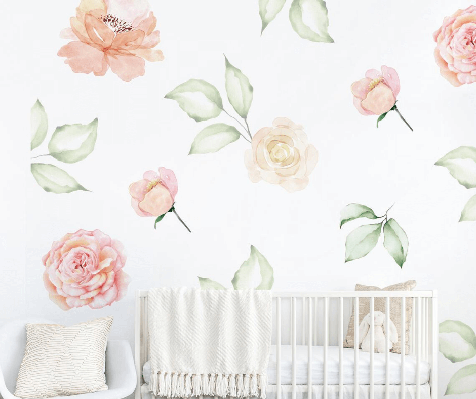 floral wall decals