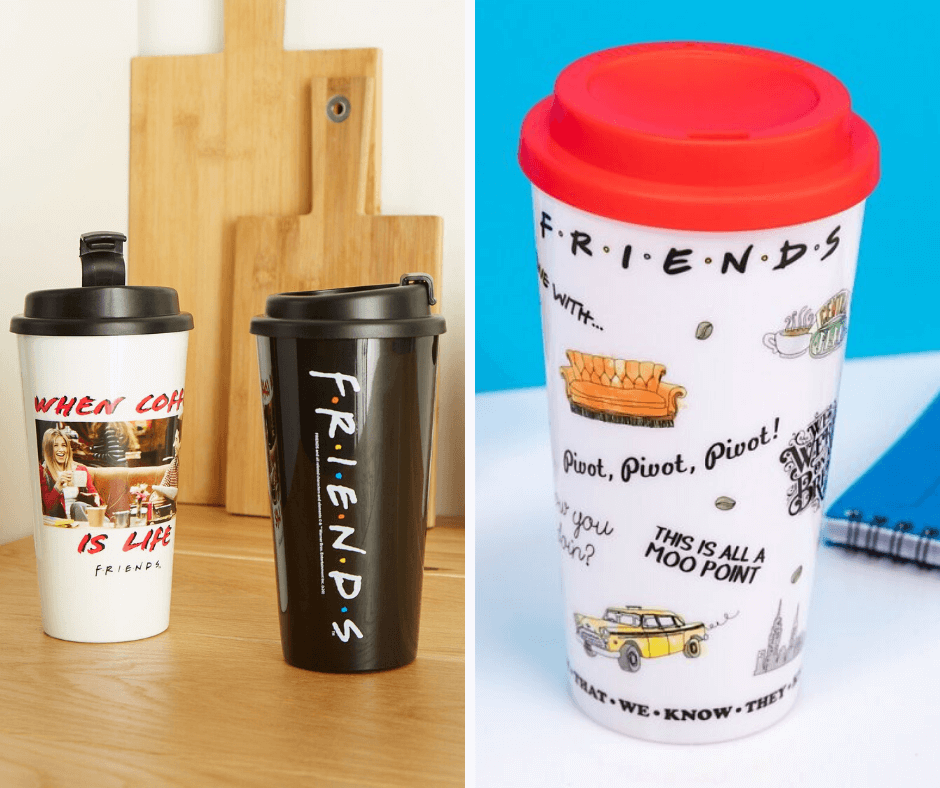 friends travel mugs