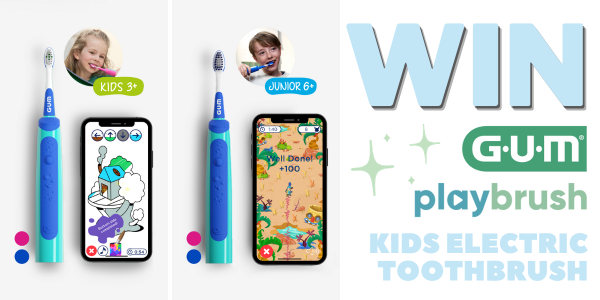 ** NOW CLOSED ** Win a GUM Playbrush Kids Electric Toothbrush