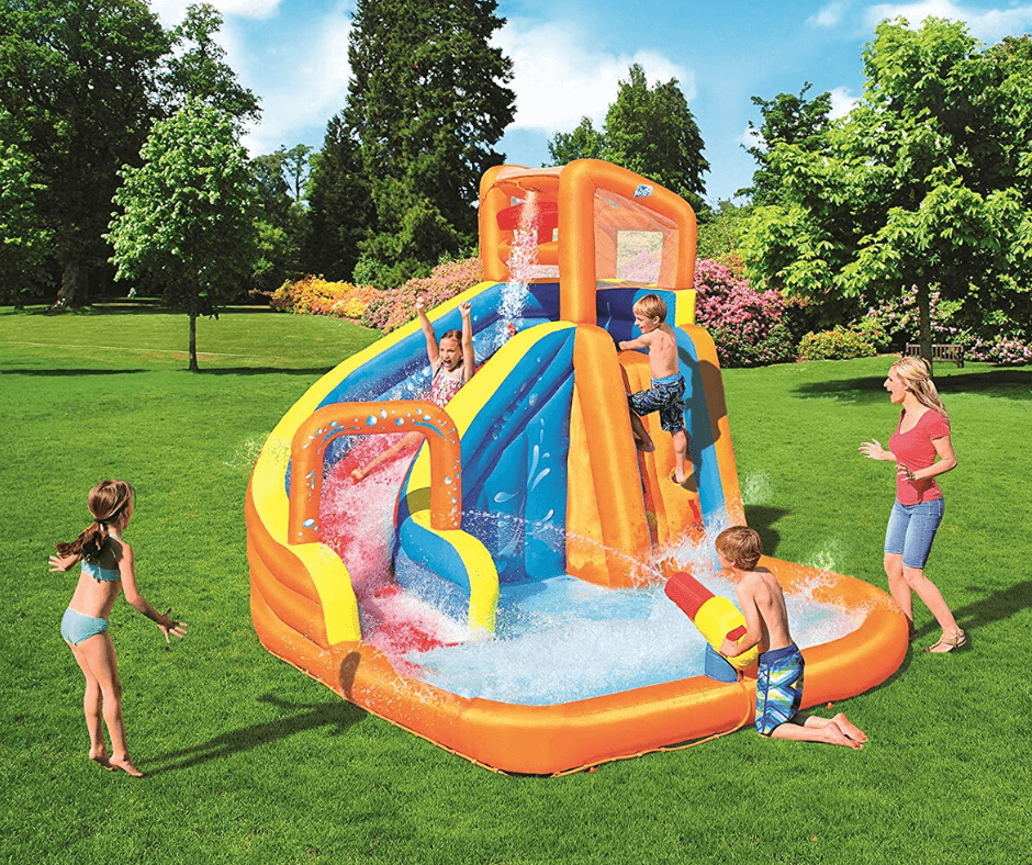 h2o bouncy slide