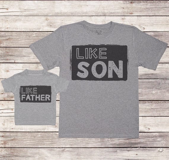 Daddy & Son Tees - Etsy Finds Of The Day