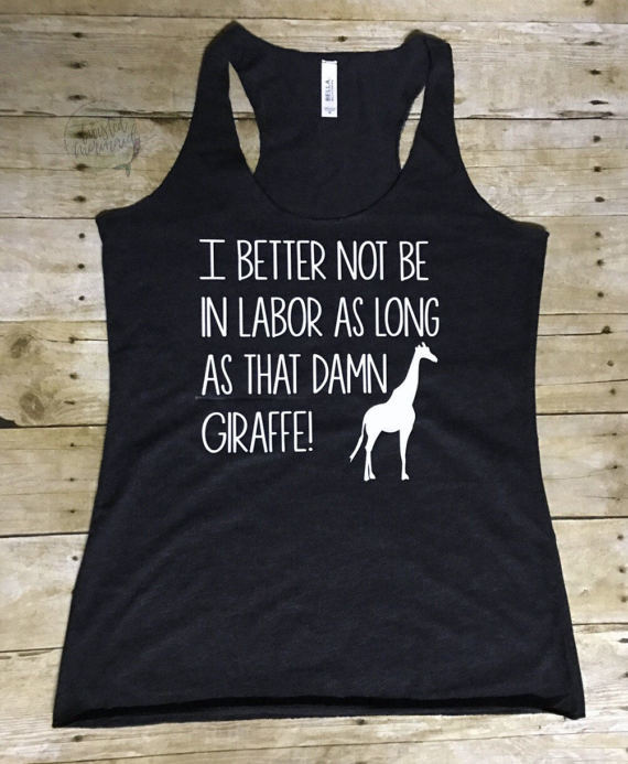 Giraffe Tee - Etsy Find Of The Day
