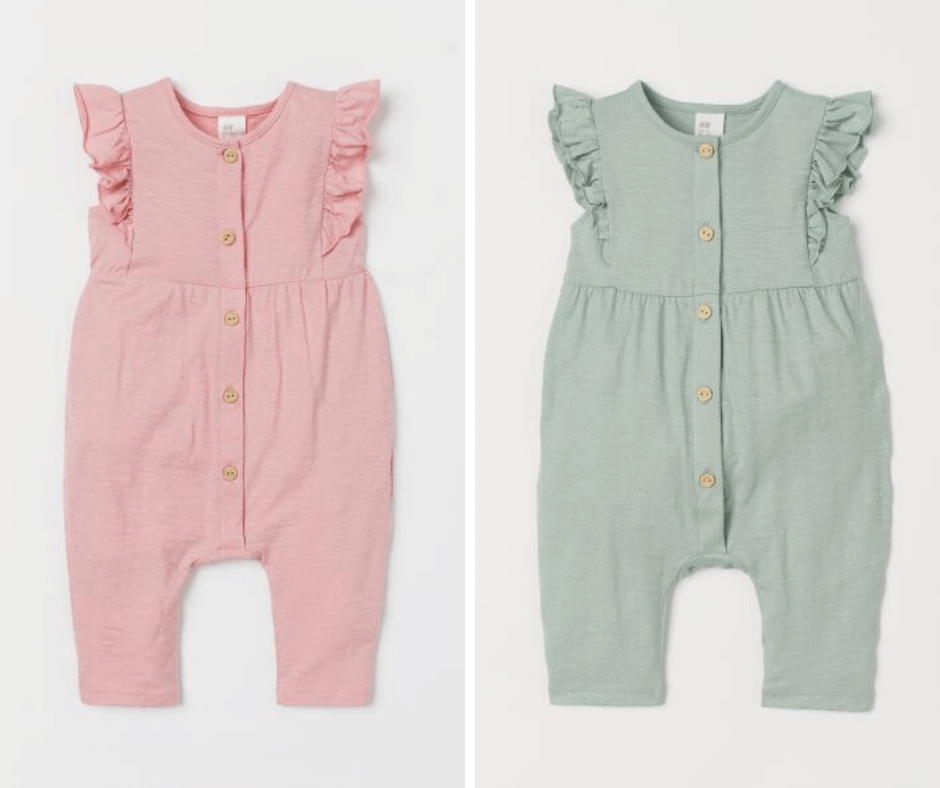 jersey romper suit