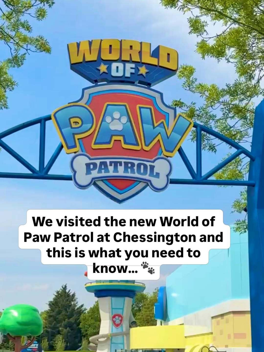 World of Paw Patrol at Chessington