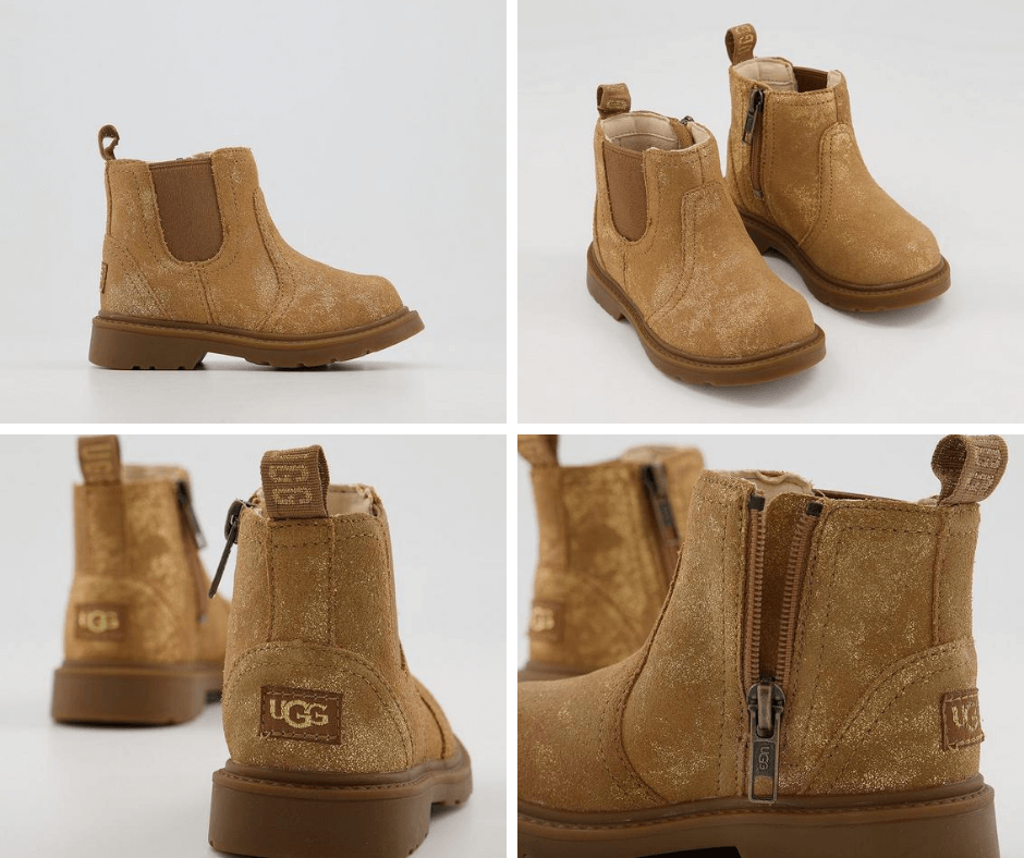 metallic gold ugg boots