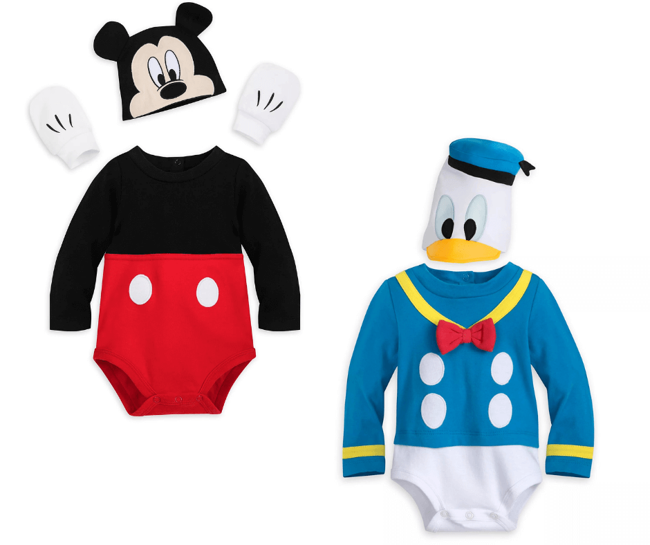 mickey and donald baby costumes