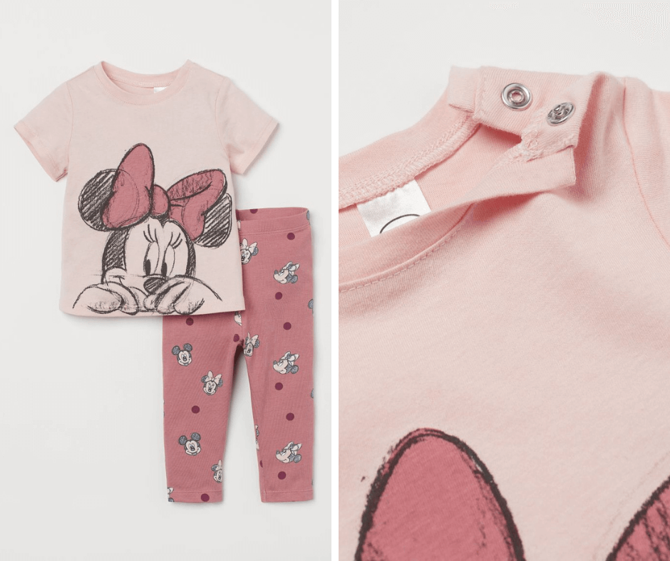 minnie mouse 2 piece sest