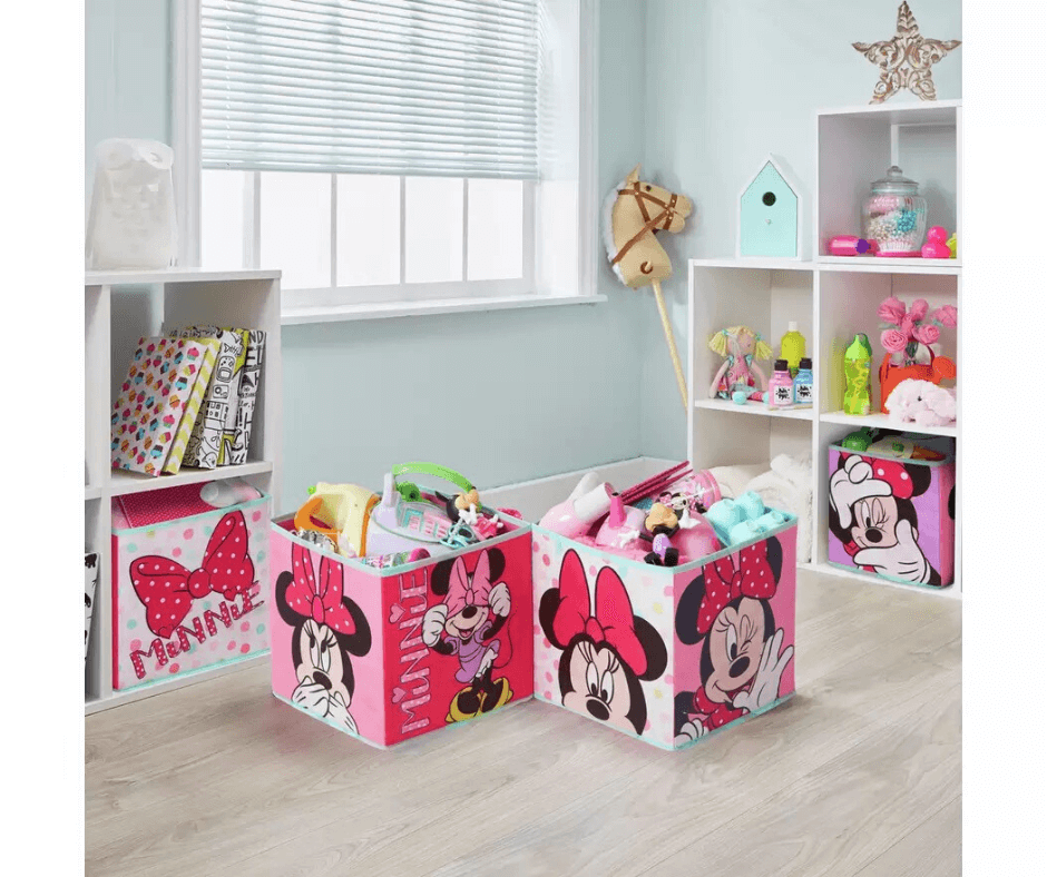 minnie mouse cubes