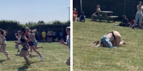 Mum Faceplants & Moons During Sports Day Fiasco!