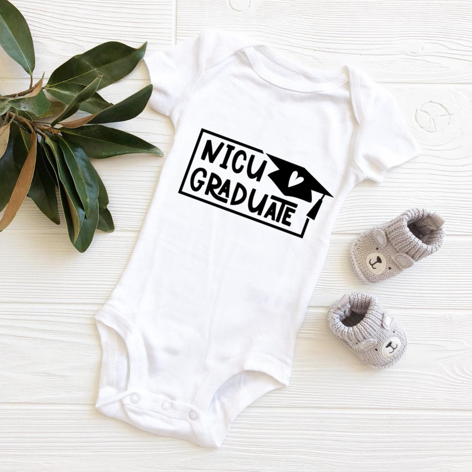 NICU Graduate baby bodysuit