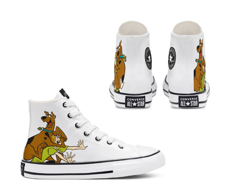 older kids high top scooby doo