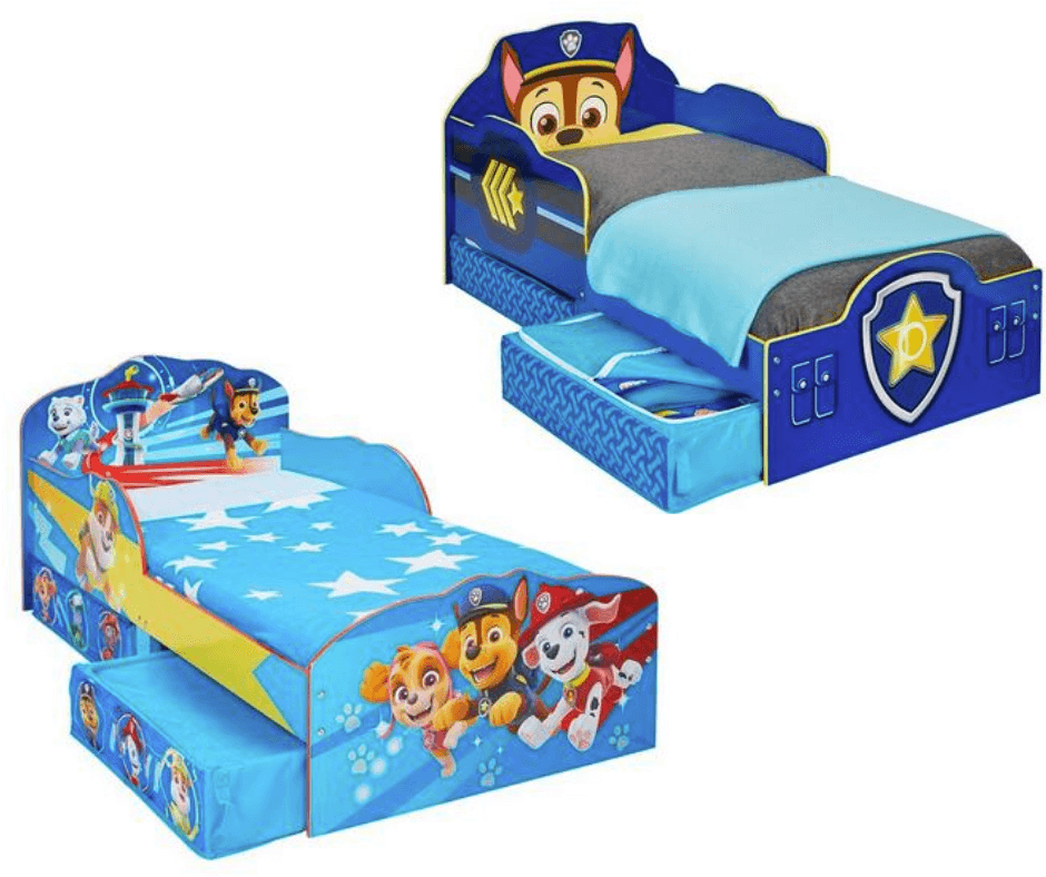 paw patrol beds