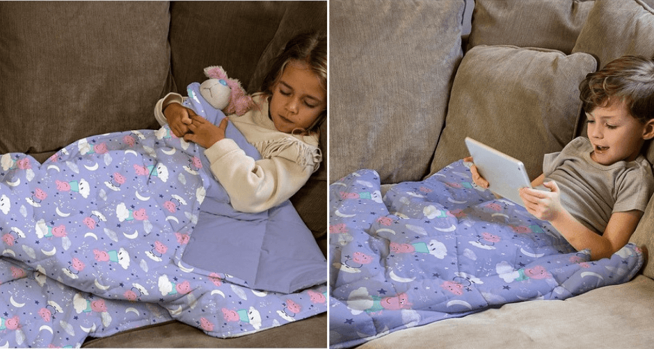 peppa pig weighted blanket