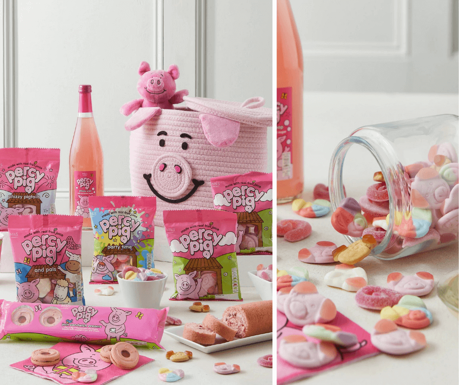 We Love the M&S Percy Pig Collection! Shopping Bump, Baby and You
