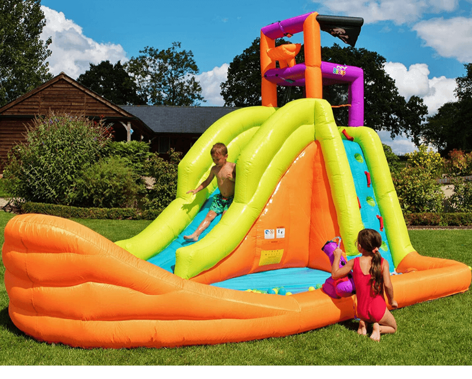 pirate ship bouncy slide