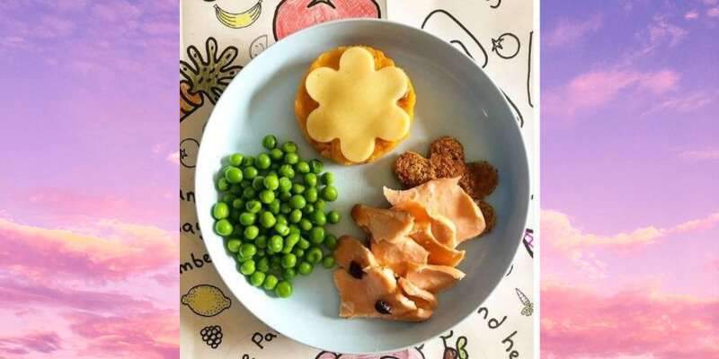 BLW Idea: Salmon & Sweet Potato
