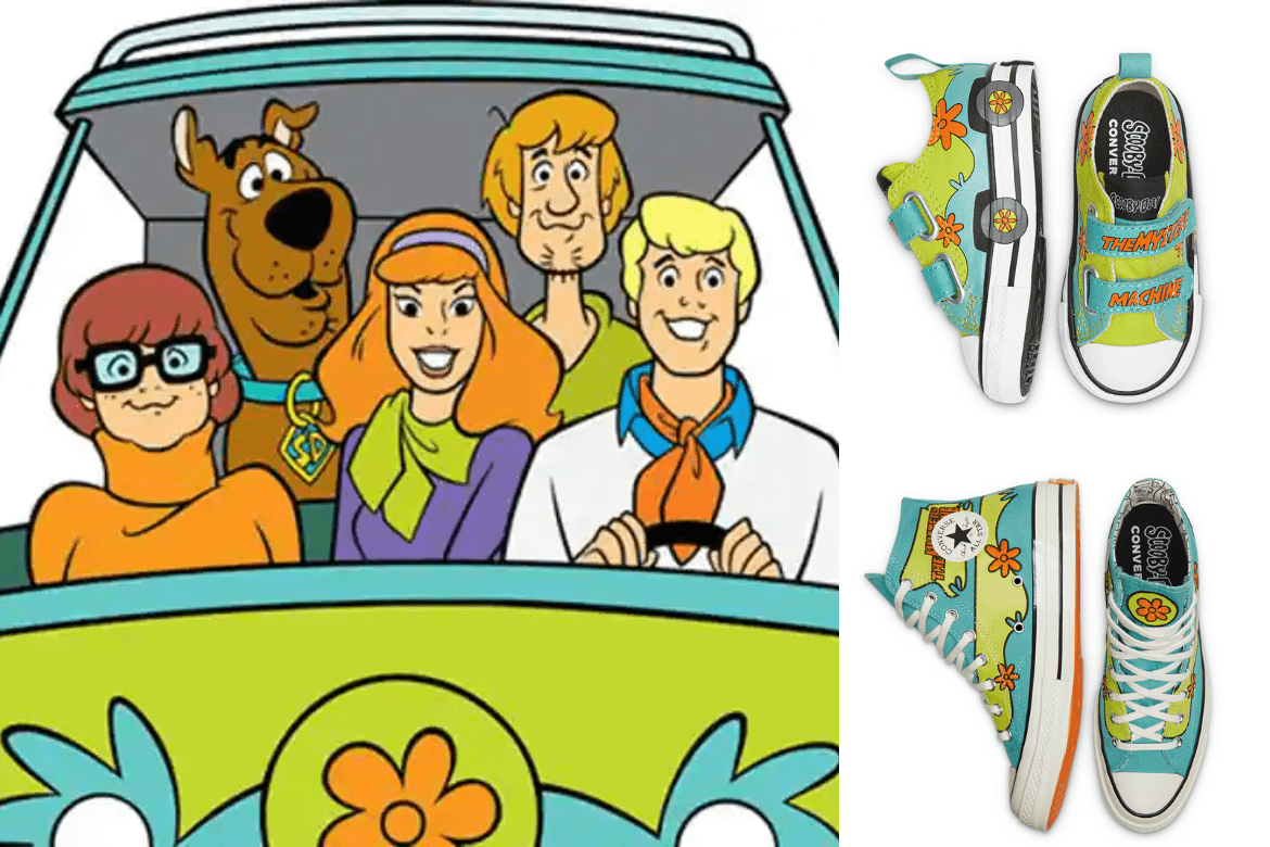 Just Launched: The Scooby-Doo Converse Collection!