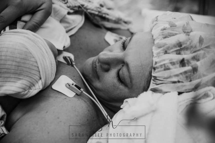Midwife Delivers Own Baby During Caesarean!