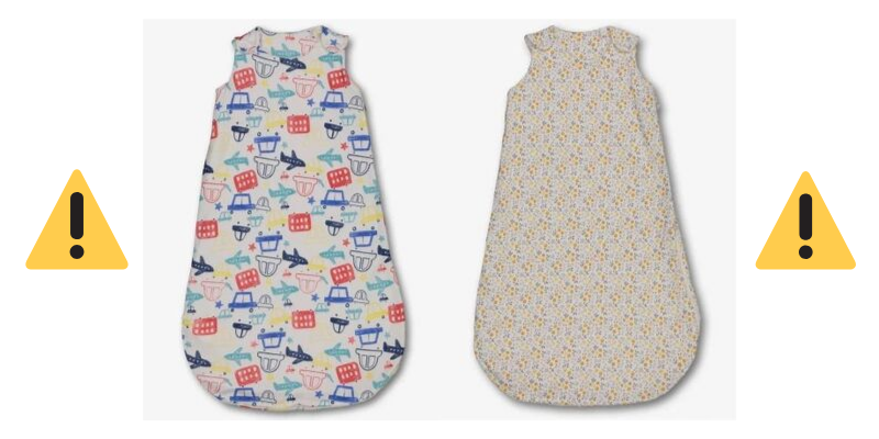 Baby Sleeping Bag Recall Alert: Argos & Sainsbury's