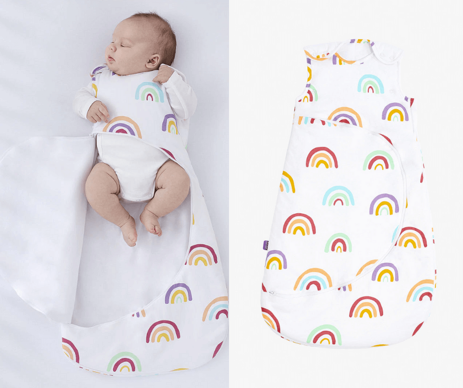 sleeping bag snuz rainbow