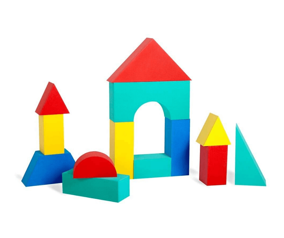 soft play blocks shapes