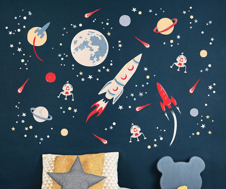 space wall decals
