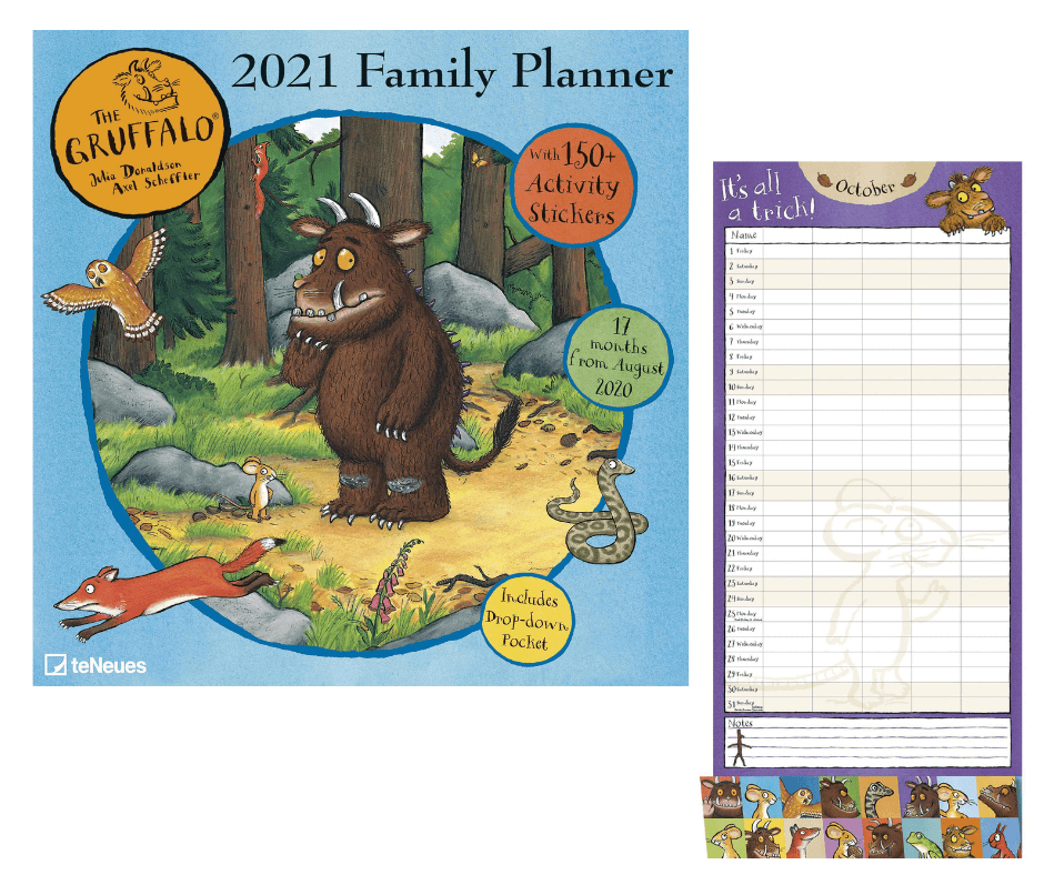 the gruffalo calendar