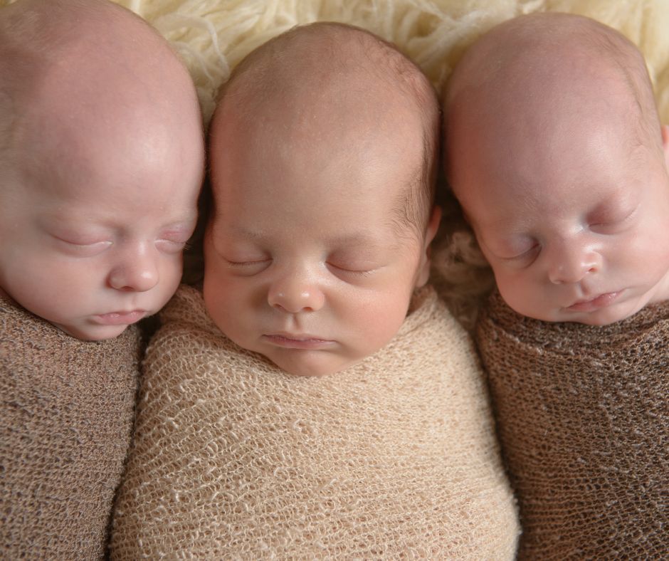 triplet-stock-image