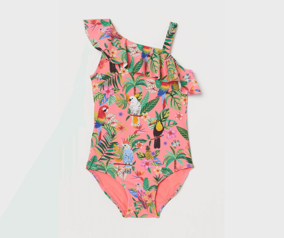tropical swimsuit