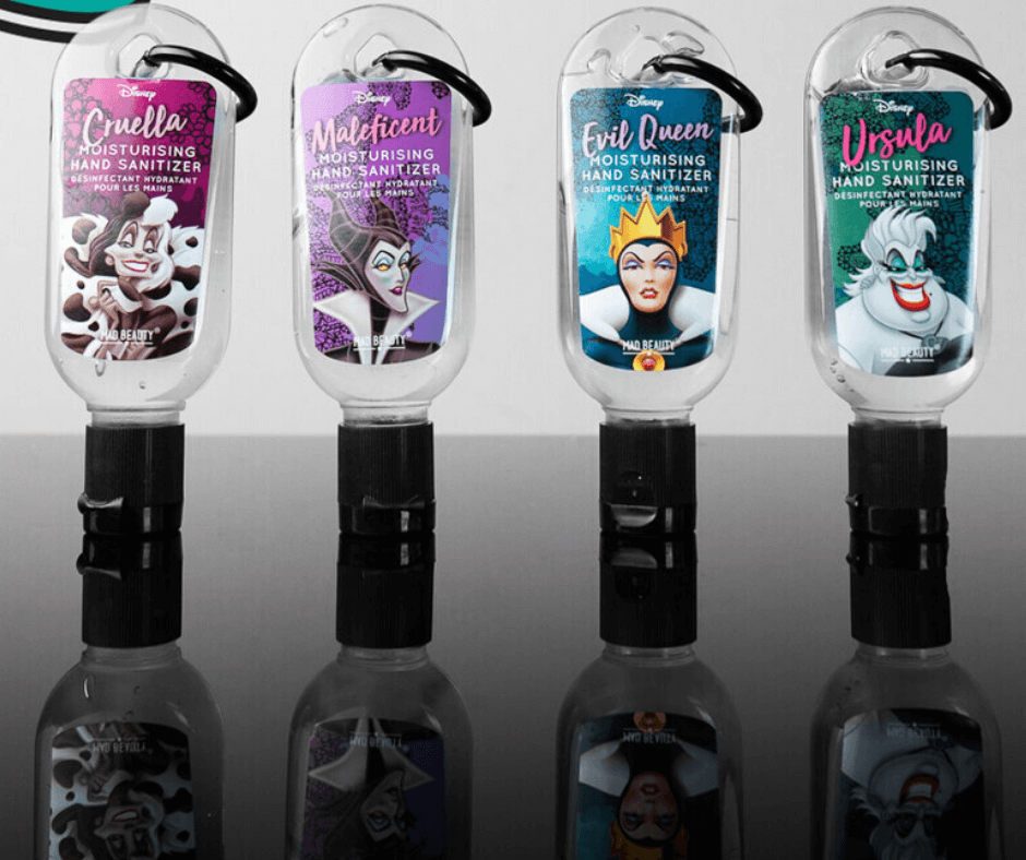 villains hand sanitizers