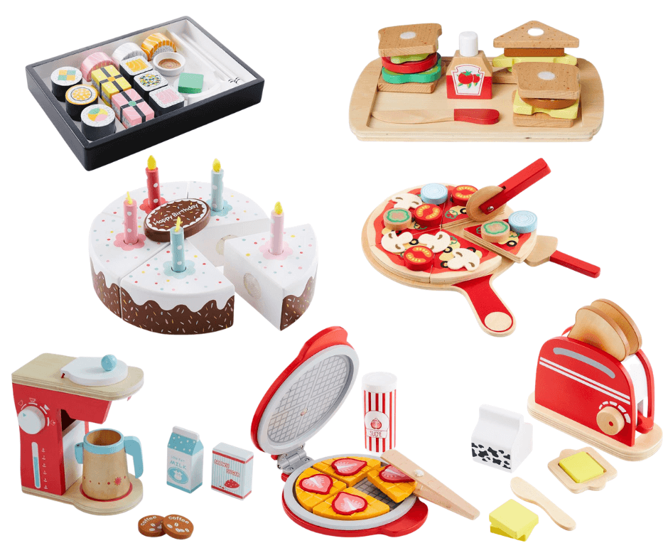 wooden food toys